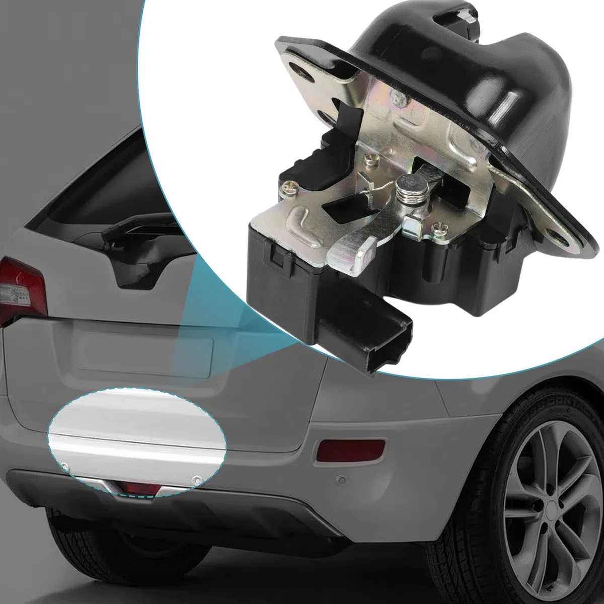 Cerradura del Portón Trasero para Koleos 2008-2010, Cerradura de la Puerta del Maletero 905923361R