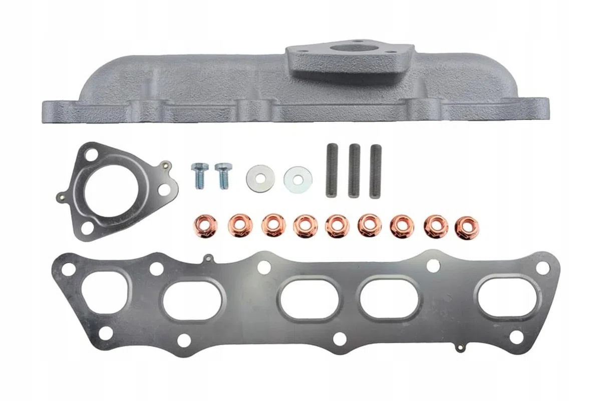 COLECTOR de ESCAPE (REFORZADO) compatible con HONDA CIVIC 2.2 i-CTDi 140cv (N22A2) - compatible con referencias 18100RBDE11 18100RMAE00 04180RSR305 04180RBD305 06180RSR305