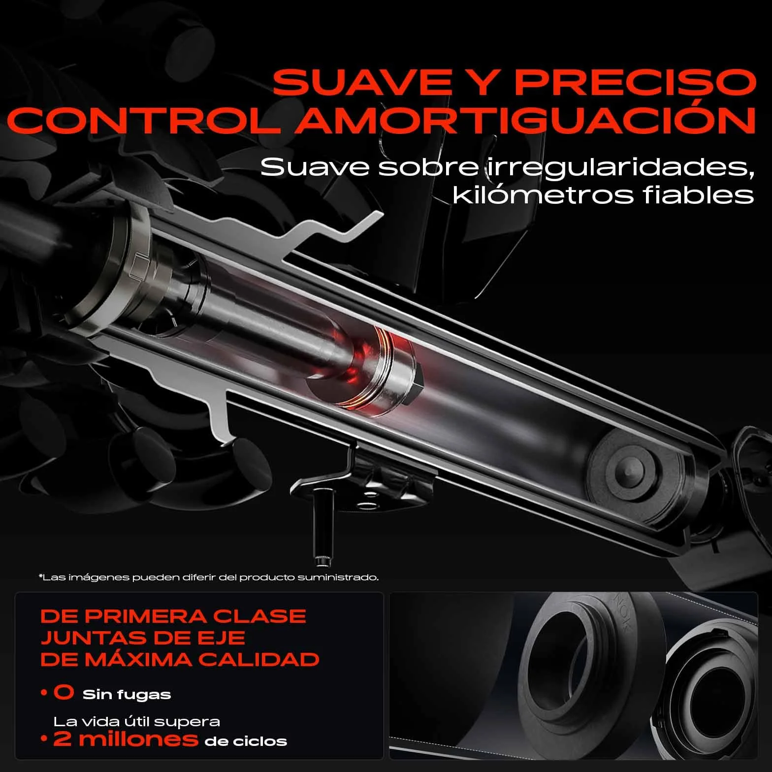 Frankberg 2 amortiguadores delantero izquierdo derecho compatible con X3 F25 sDrive18 sDrive20 xDrive28 xDrive30 xDrive35 1.6L-3.0L SUV 2010-2017 Replace# 31316796315