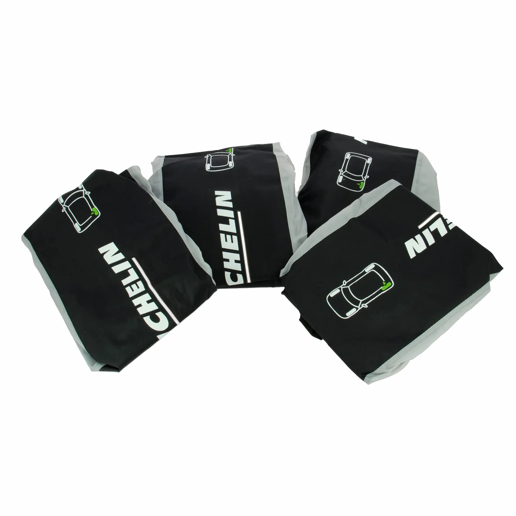 Michelin 009098 Fundas para Neumático Y Rueda, Set de 4