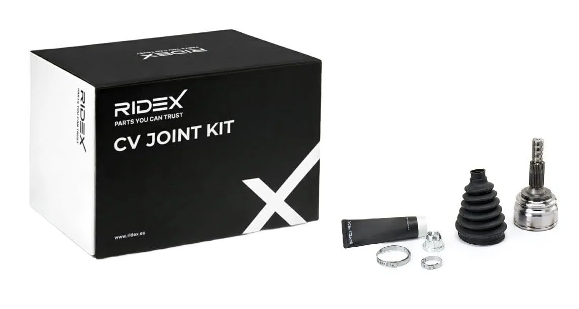 RIDEX 5J0998 Juego de articulación árbol de transmisión con circlip en la parte trasera Compatible con PEUGEOT 308 SW II LC, LJ, LR, LX, L4