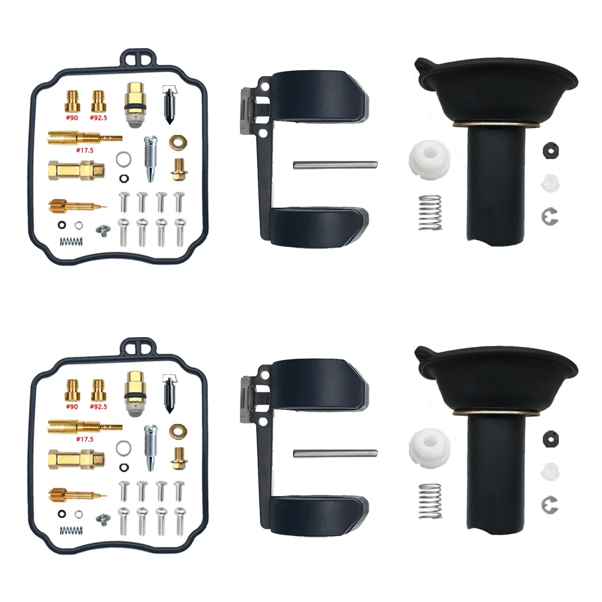NUEVO Kit de Reparación de Carburador GV125 GT125 GT125R Motocicleta Carburador Flotador Diafragma GV 125 GT 125 Piezas de Reconstrucción (kit de reparación, flotador, émbolo)