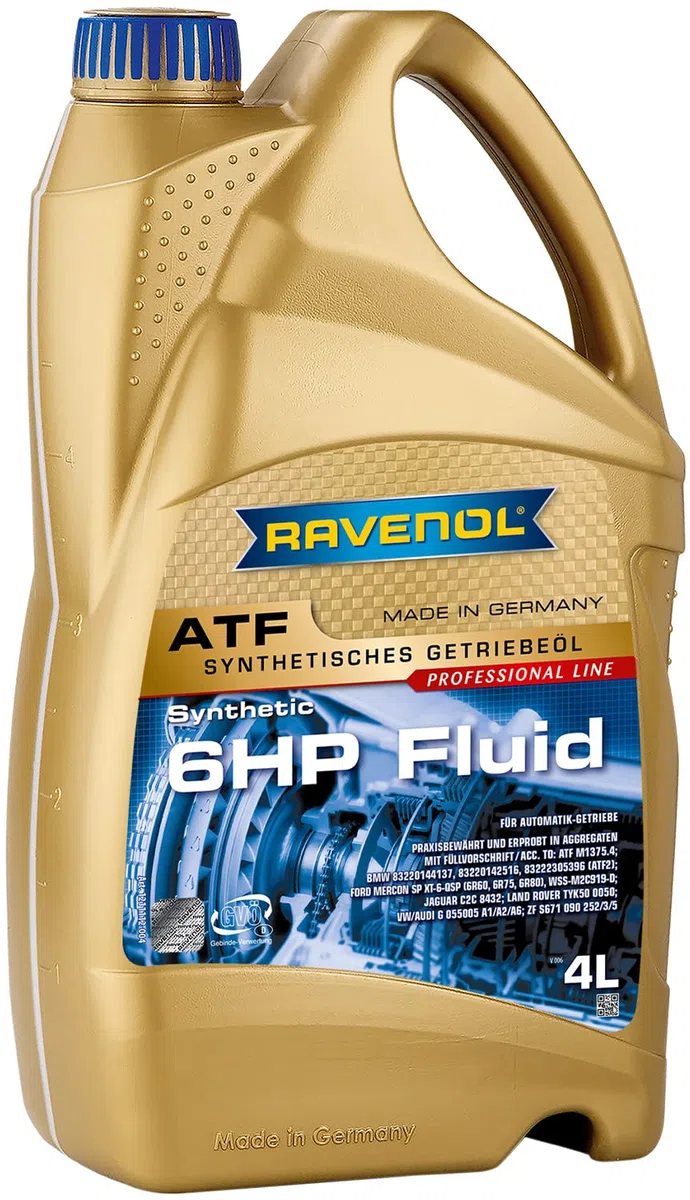Ravenol automático de getriebeöl ATF 6 HP Fluid, 4 L