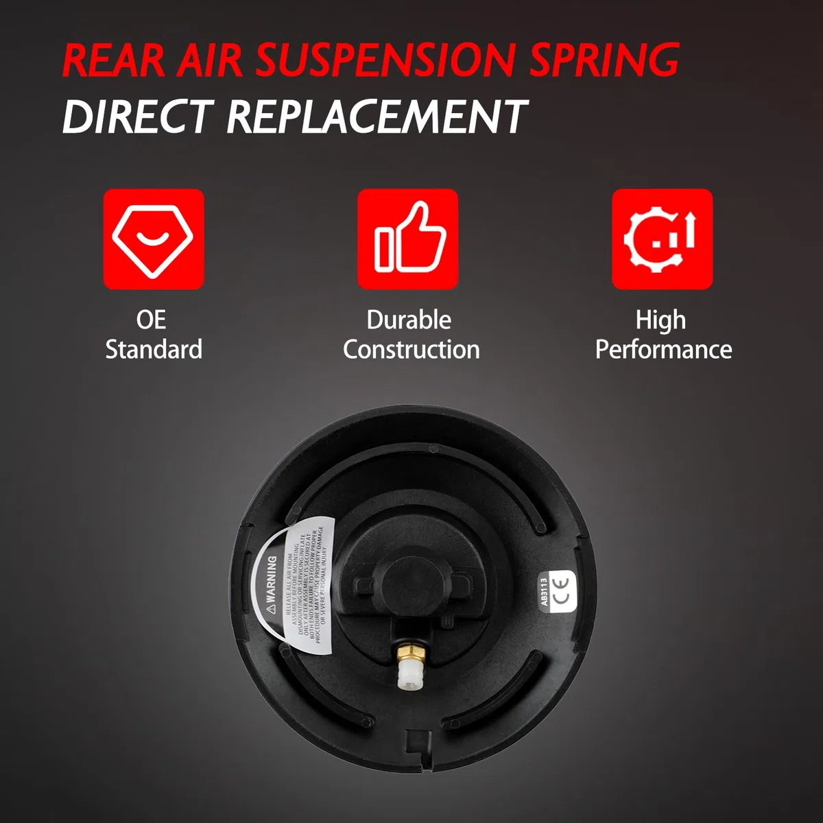 2 resortes de aire traseros izquierdo + derecho de repuesto para 2003-2010 Serie 5 E60 E61 520d 520i 523i 525d 525i 525xd 525xi 530d 530i 540i 550i M5 coche Parte # 37126765602 37126765603