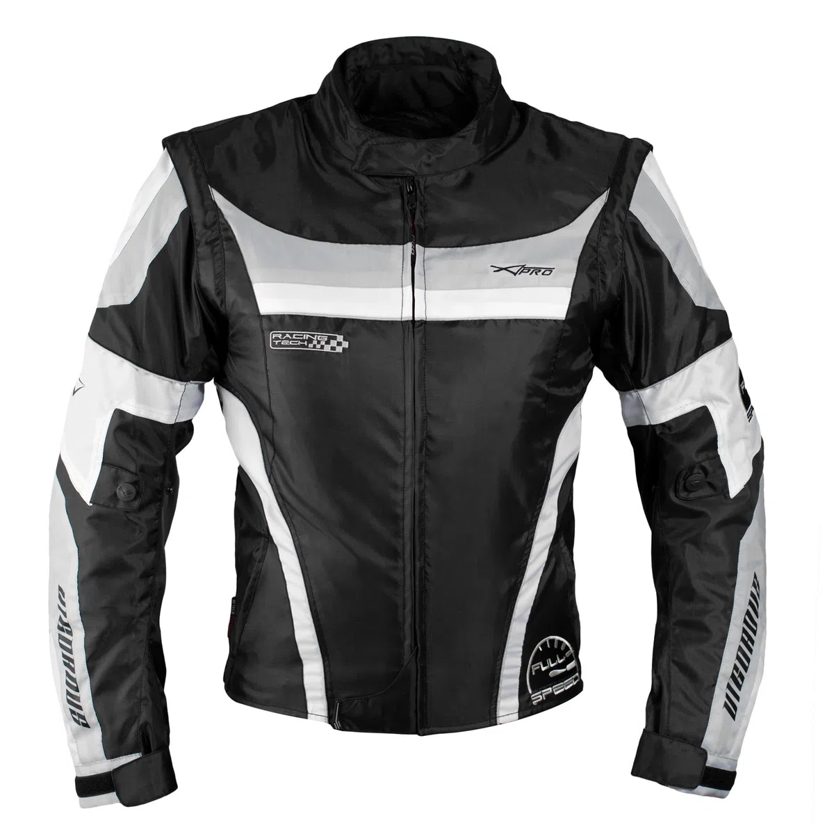 A-Pro Chaqueta de moto para mujer, nailon, Oxford, chaleco térmico reflectante