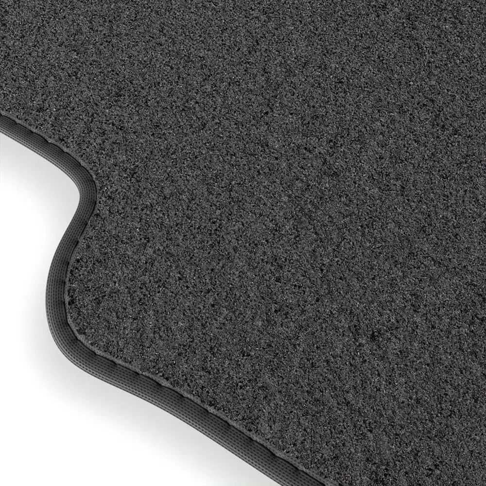 Mossa Alfombrillas adecuadas para Volkswagen Golf V, Vi (2003-2012) - alfombras para Coche - Color Negro 1