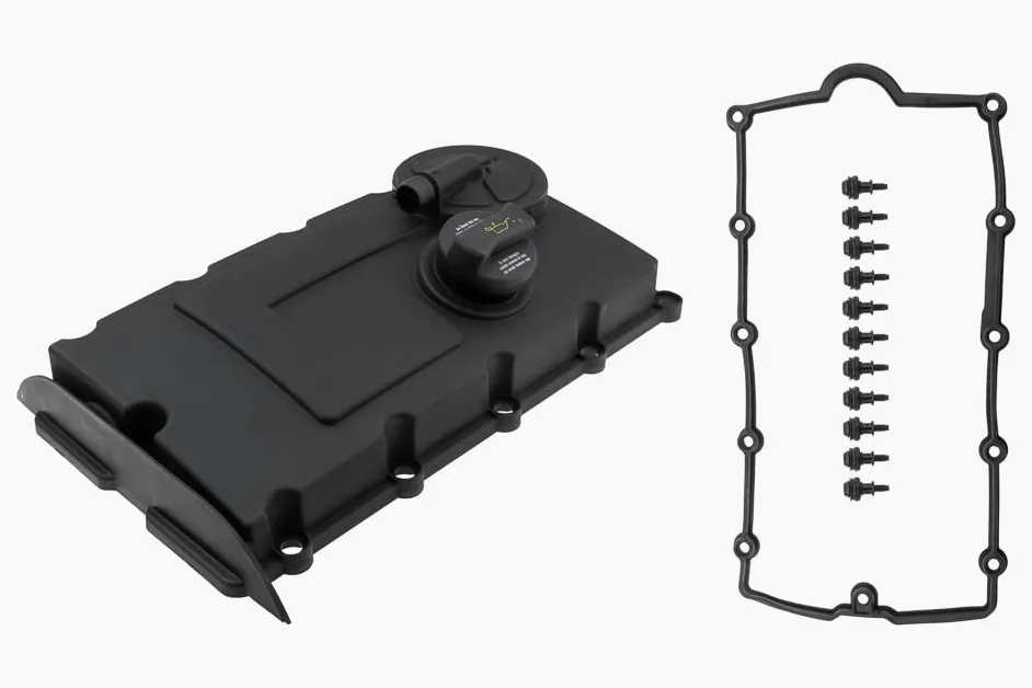 TAPA CULATA + JUNTAS compatible con AUDI SEAT SKODA VW MITSUBISHI con motor 2.0 TDI y 2.0 DI-D - 03G103469R 03G103469N 03G103475 03G103469 MN980040 K68001294AB 68001294AB