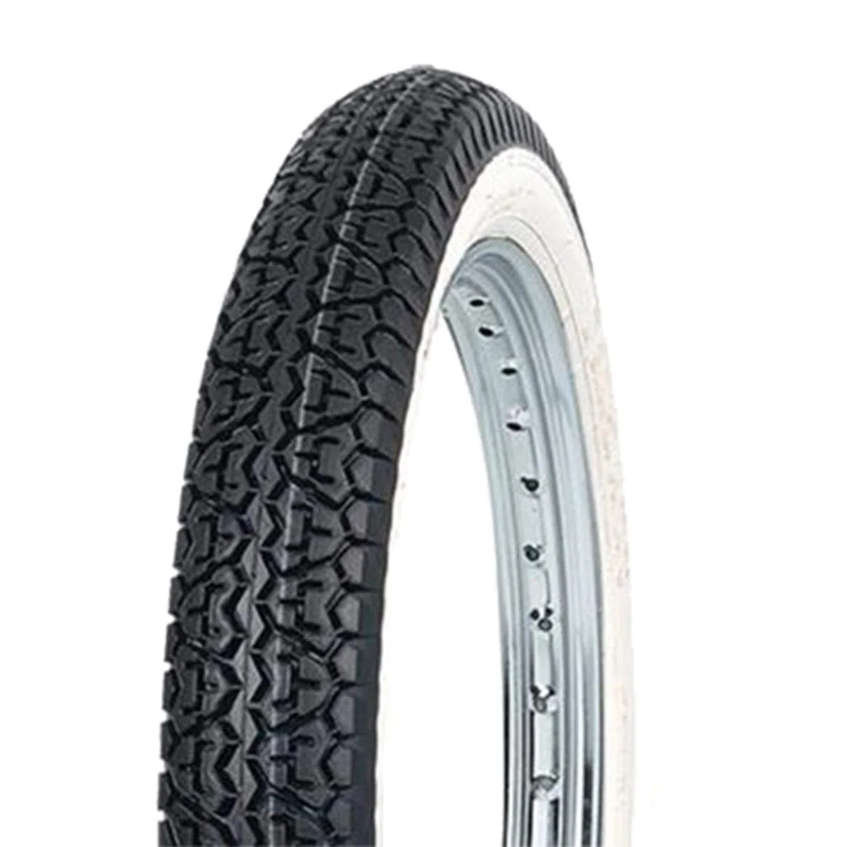 MITAS - 48351 : Neumático B4 - 18'' 2.25-18 Reforzado 42J Tt Banda Blanca