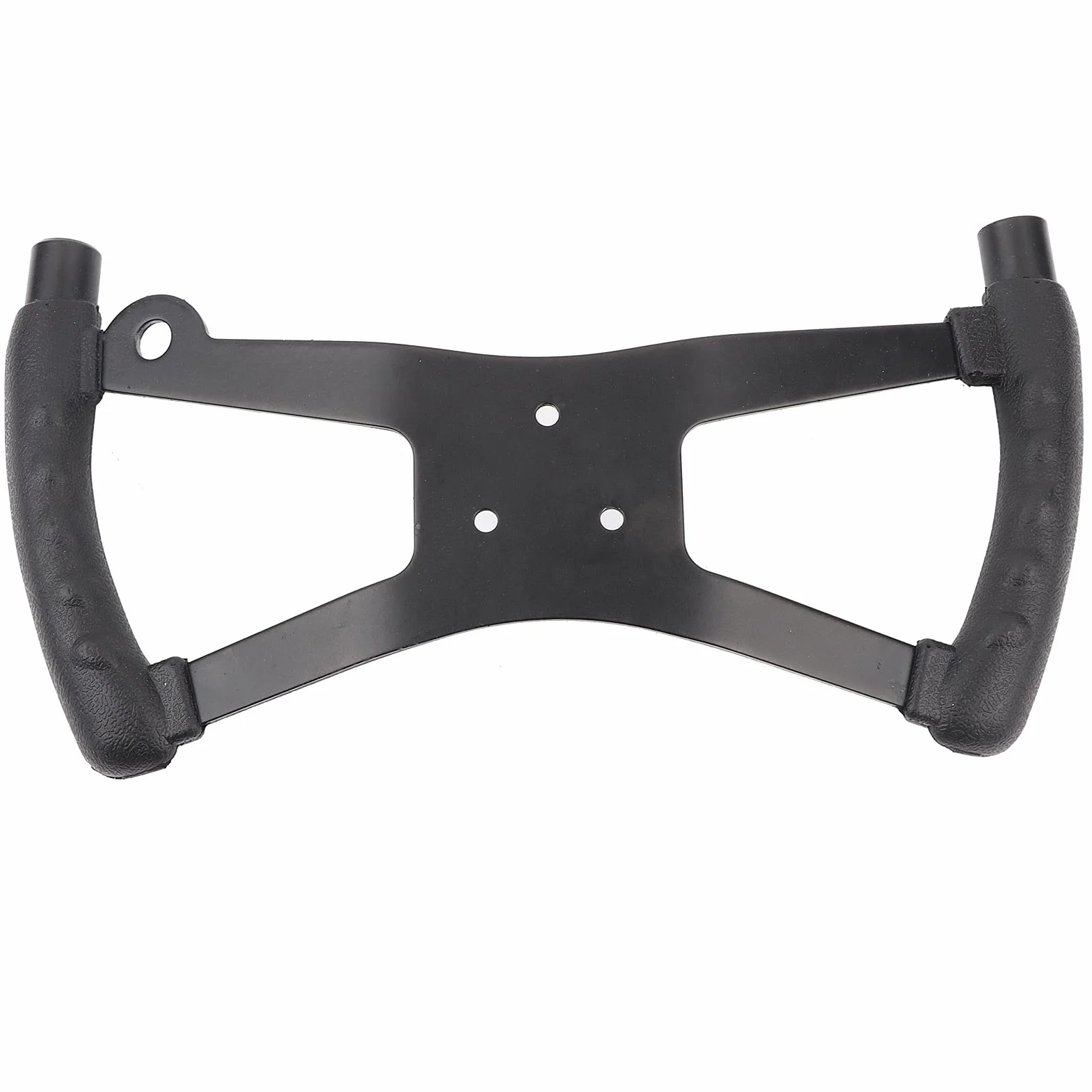 Akozon Volante estilo H para Racing Kart Go Cart Accesorio de modificación de coche Negro