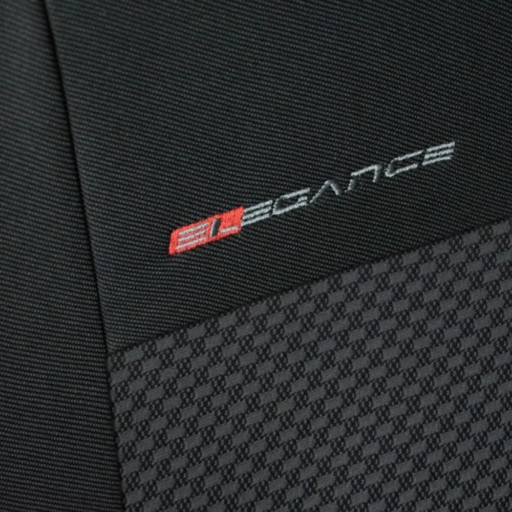 Mossa Fundas de Asientos adecuadas para Renault Trafic II Furgoneta, Bus (2001-2014) Solo Asientos Delanteros - 1+2 - E3