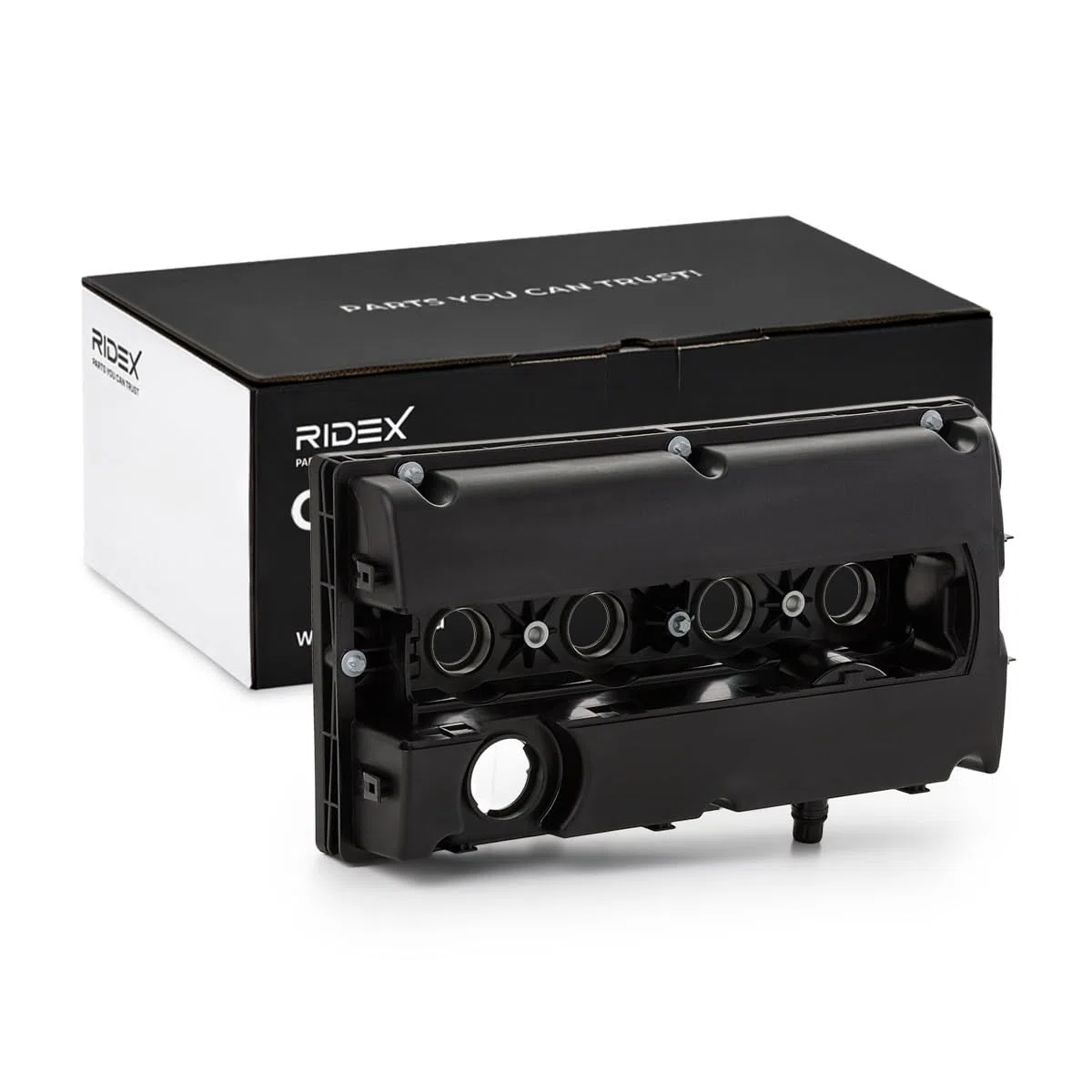 RIDEX 977C0005 Tapa de balancines con junta con tornillos Compatible con OPEL Vectra C Caravan Z02