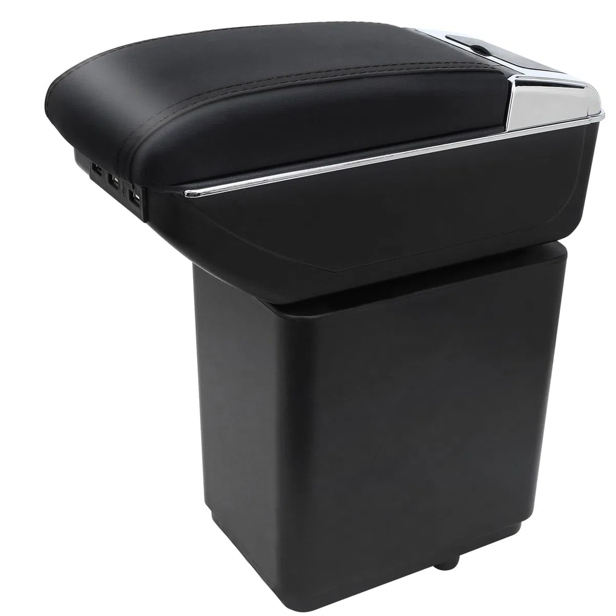 Apoyabrazos para Partner tepee Doble CapaRotativo Reposabrazos Caja Consolas Almacenamiento con portavasos