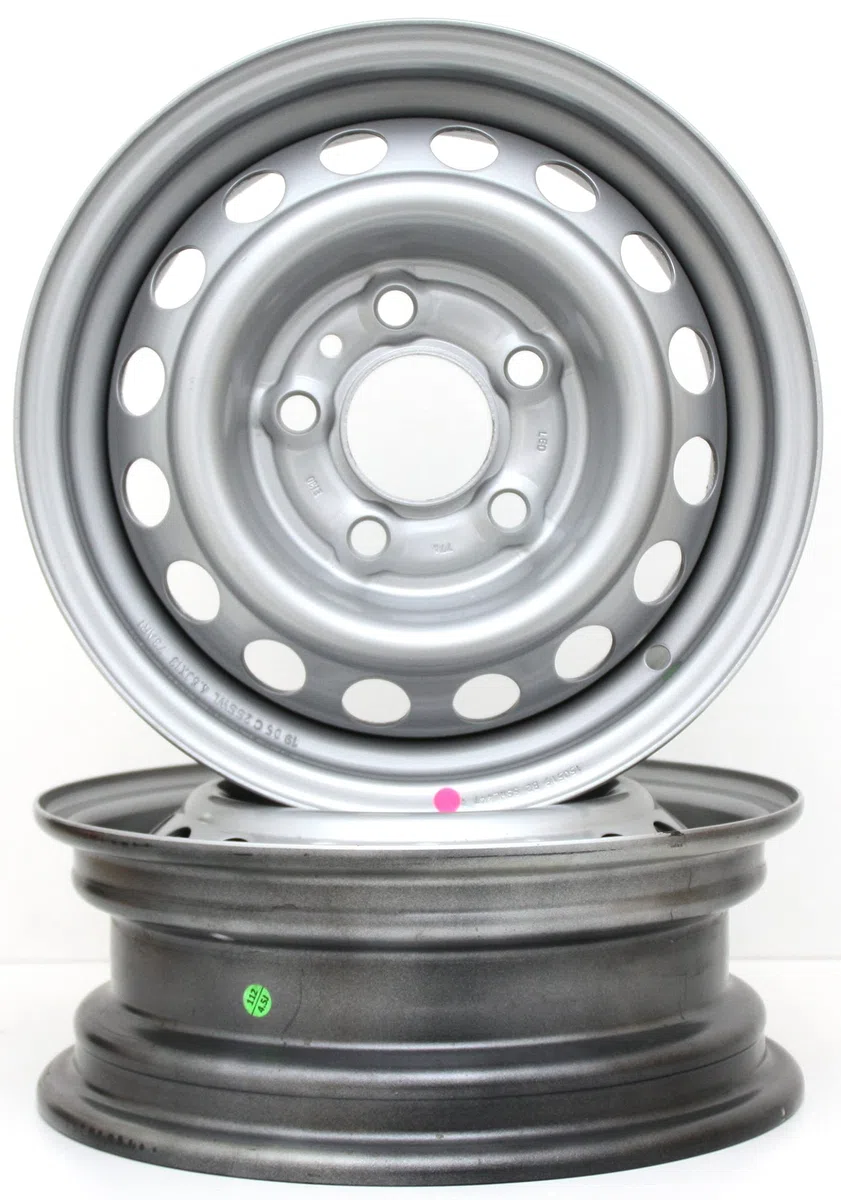 2 llantas de acero para remolque, 4,5 Jx13, 112 x 5 ET 30, 710 kg, ML 67, capacidad de carga