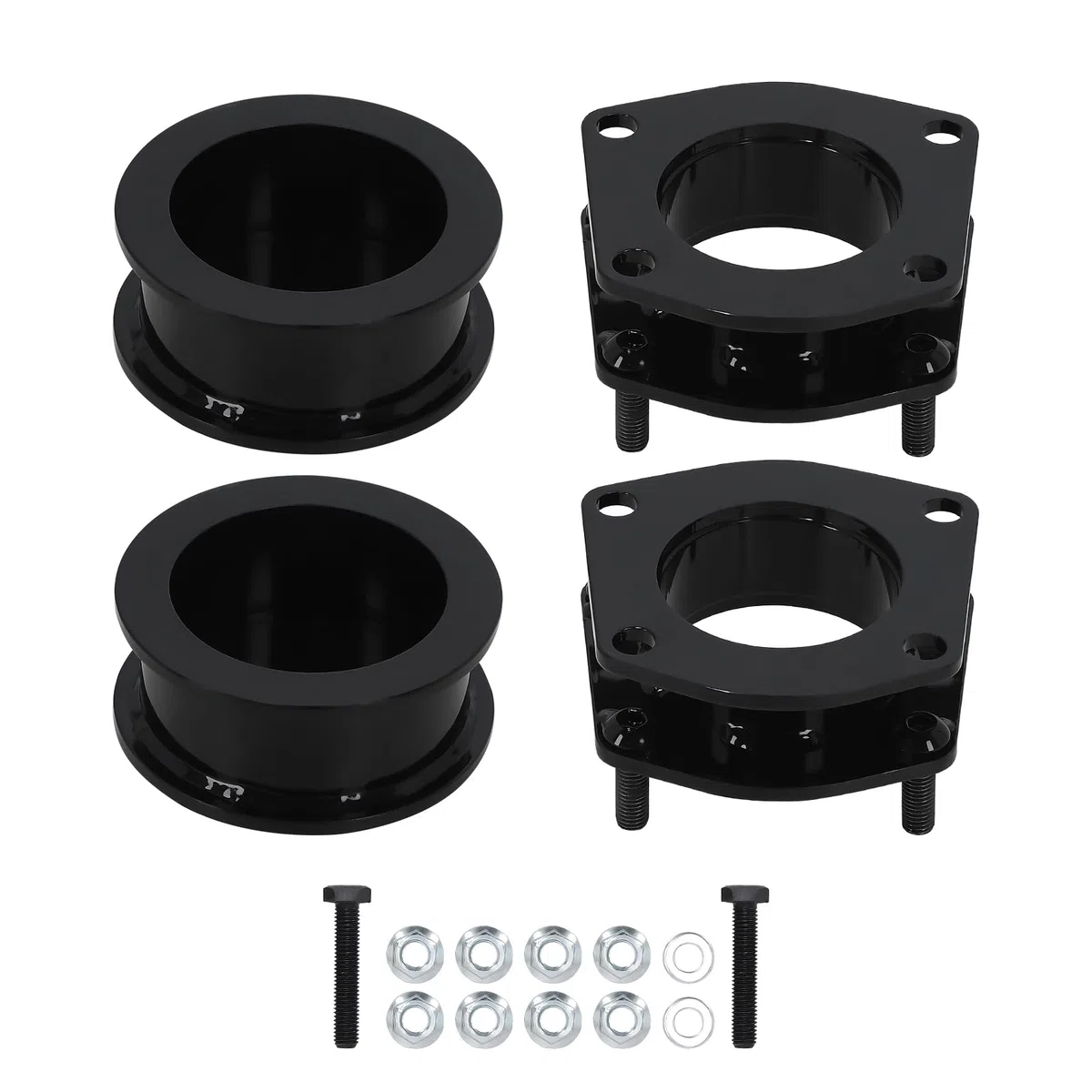 maXpeedingrods Juego de nivelación de 2 pulgadas para Jeep Grand-Cherokee WK para Commander 2006-2010 4 x 2/4 x 4, 2 pulgadas juego de nivelación frontal + 2 piezas traseras