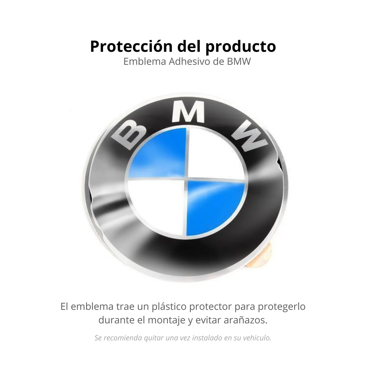 BMW Original Centro de la rueda Cap emblemas adhesivos pegatinas 58 mm