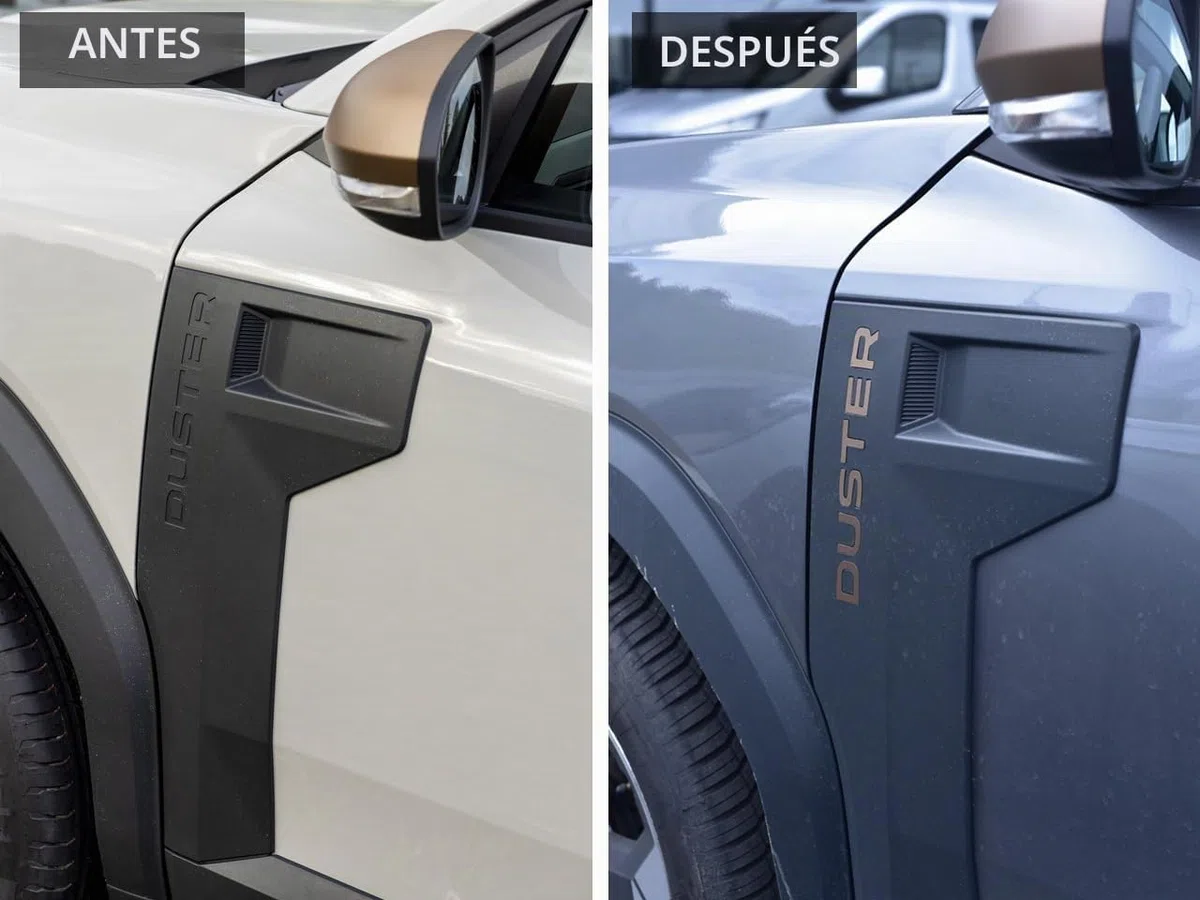 Cubierta de acero para 2024+ Dacia.Duster III 3 (P1310) | Inserto para letras (exterior) - Estilo marrón cobre | 12 piezas Essential Expression Journey Extreme Duster Accesorios Tuning