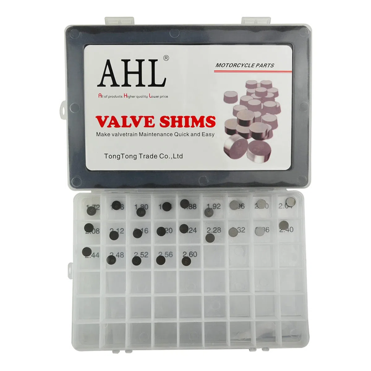 AHL- 23pcs 8.85mm Motocicleta Pastillas ajustable juego de válvulas Valve Shim kit para FC 450 2014-2020