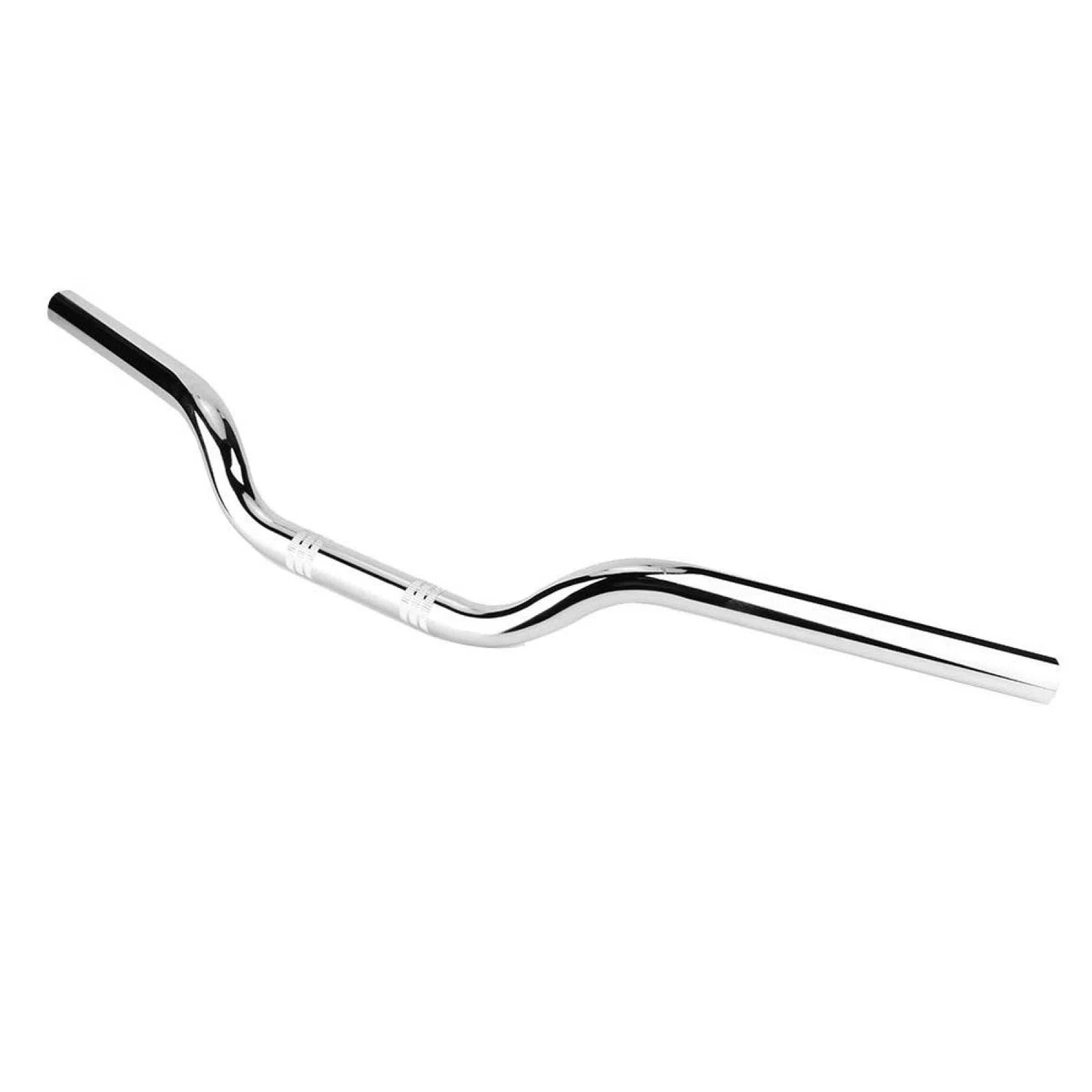 Manillar de Motocicleta Yctze 25 mm Apto para Sportster XL 883 1200 (Cromado) Acero Aleado