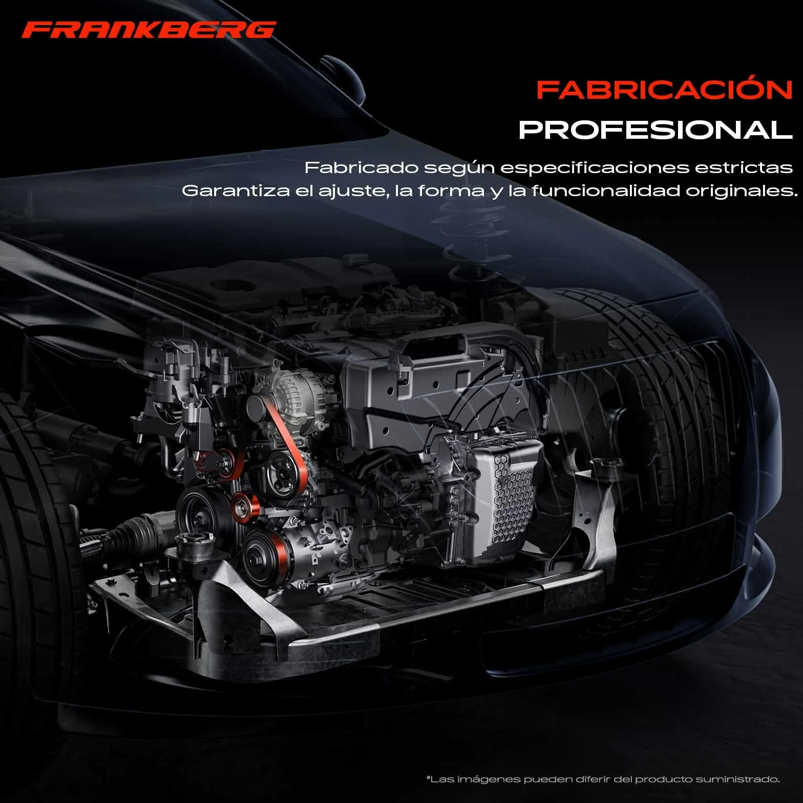 Frankberg Polea guía de rodillos Diesel Compatible con Clase E T-Model S212 3.0L Clase E W212 3.0L GLK-Klasse X204 3.0L Clase M W166 3.0L GLE W166 3.0L Replace# 6422001370