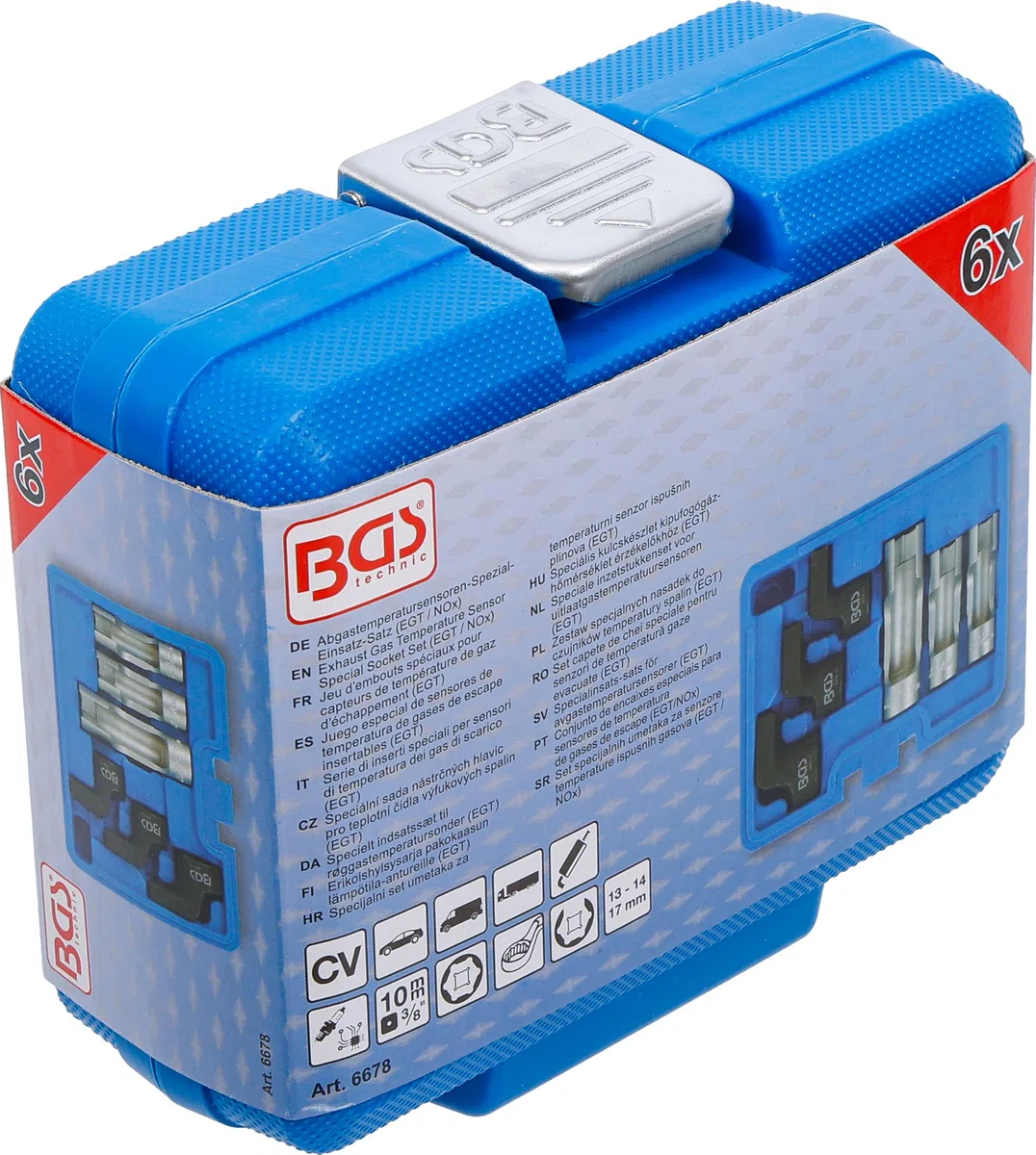 BGS 6678 | Juego especial de sensores de temperatura de gases de escape insertables (EGT) | 6 piezas