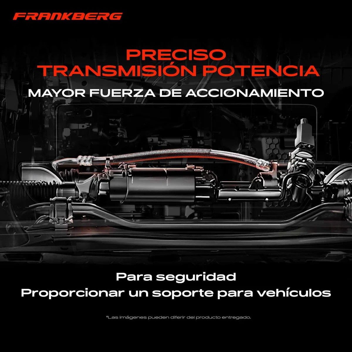 Frankberg Cable del freno de mano Trasera Compatible con Rexton/Rexton II GAB 2.7 XDi 2.7 D 4x4 2.7 XDi 4x4 2.9 TD 2.3 RX230 4x4 3.2 RX320 4x4 2002-2025 Replace# K17448,4901008101