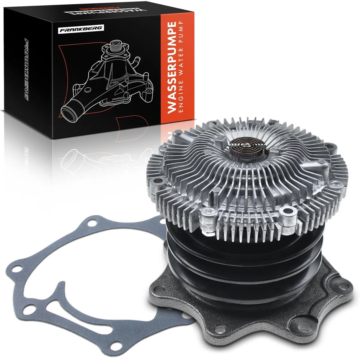 Frankberg Bomba de agua Refrigerante Compatible con Terrano II R20 2.7 TD 4WD Maverick UDS UNS 2.7 TD Terrano II R20 2.7 TDi 4WD Replace# 2101080G28