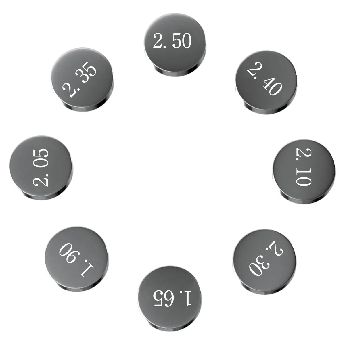 AHL- 47pcs 7.48mm Motocicleta Pastillas ajustable juego de válvulas Valve Shim kit para Yamaha YZF-R6 1999-2009