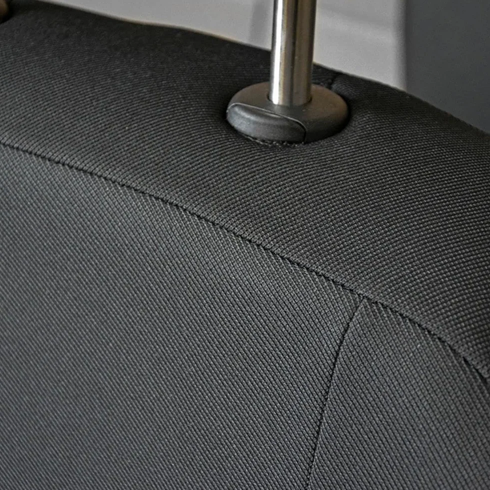 Mossa Fundas de Asientos adecuadas para Renault Trafic II Furgoneta, Bus (2001-2014) Solo Asientos Delanteros - 1+2 - E3