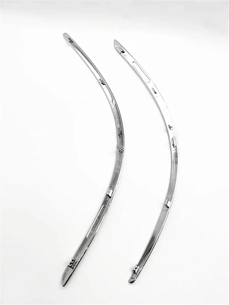 OEM; A1698851921, A1698852021, Molduras cromadas izquierda y derecha for Benz, parachoques trasero, W245, B160, B180 y B200