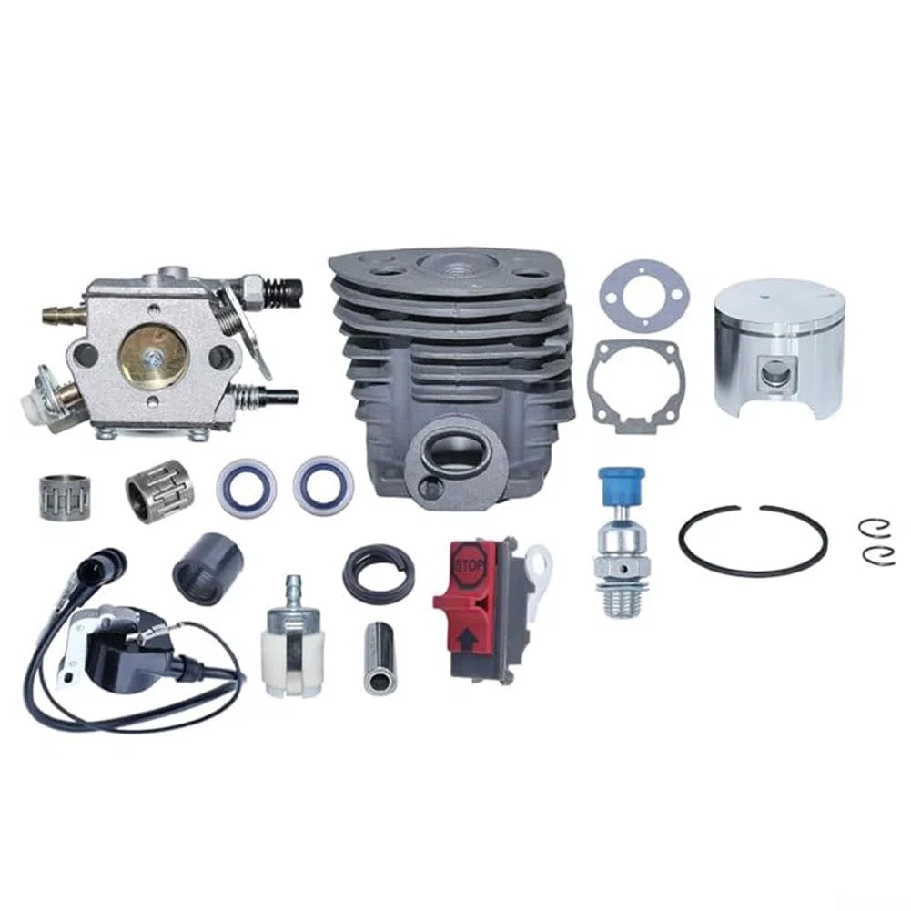 Kit de pistón de 46 mm para la serie 55 50 51 con piezas de repuesto completas para una funcionalidad óptima del motor