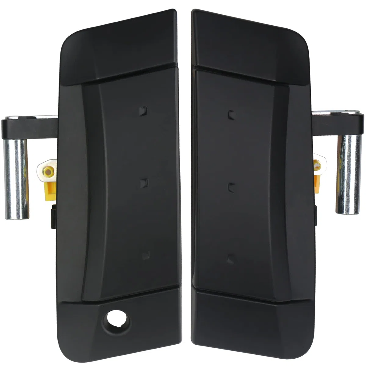 APPERFiT Par de manijas exteriores de puerta (negro mate) para 350Z 2003 2004 2005 2006 2007 2008 2009