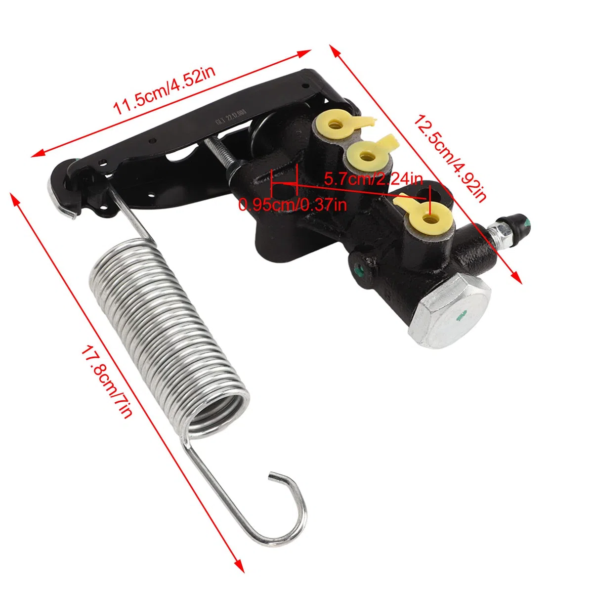 Compensador de Freno de Válvula de Detección de Carga, Compensador de Detección de Carga de Freno Duro Preciso MB618321 para Mitsubishi L200