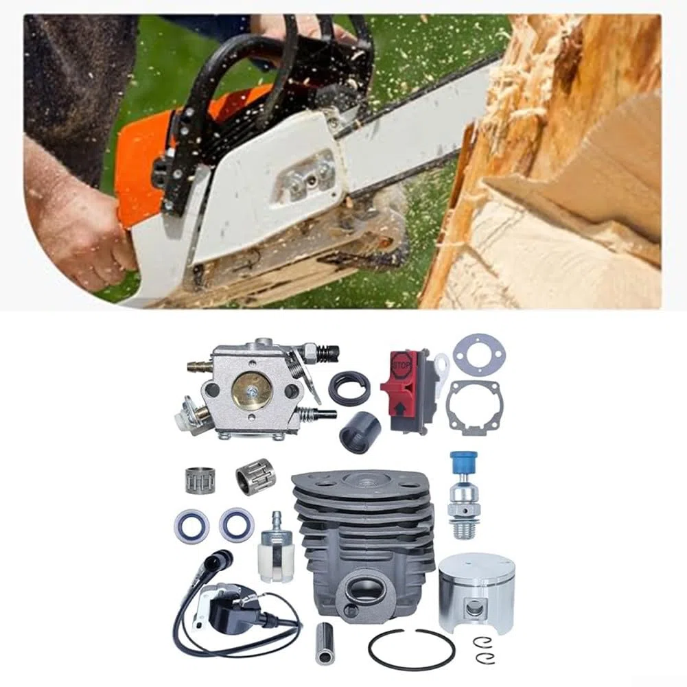 Kit de pistón de 46 mm para la serie 55 50 51 con piezas de repuesto completas para una funcionalidad óptima del motor