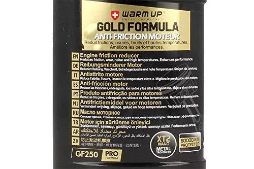 Warm Up Gold Formula Producto antifricción para motor, transmisión, dirección