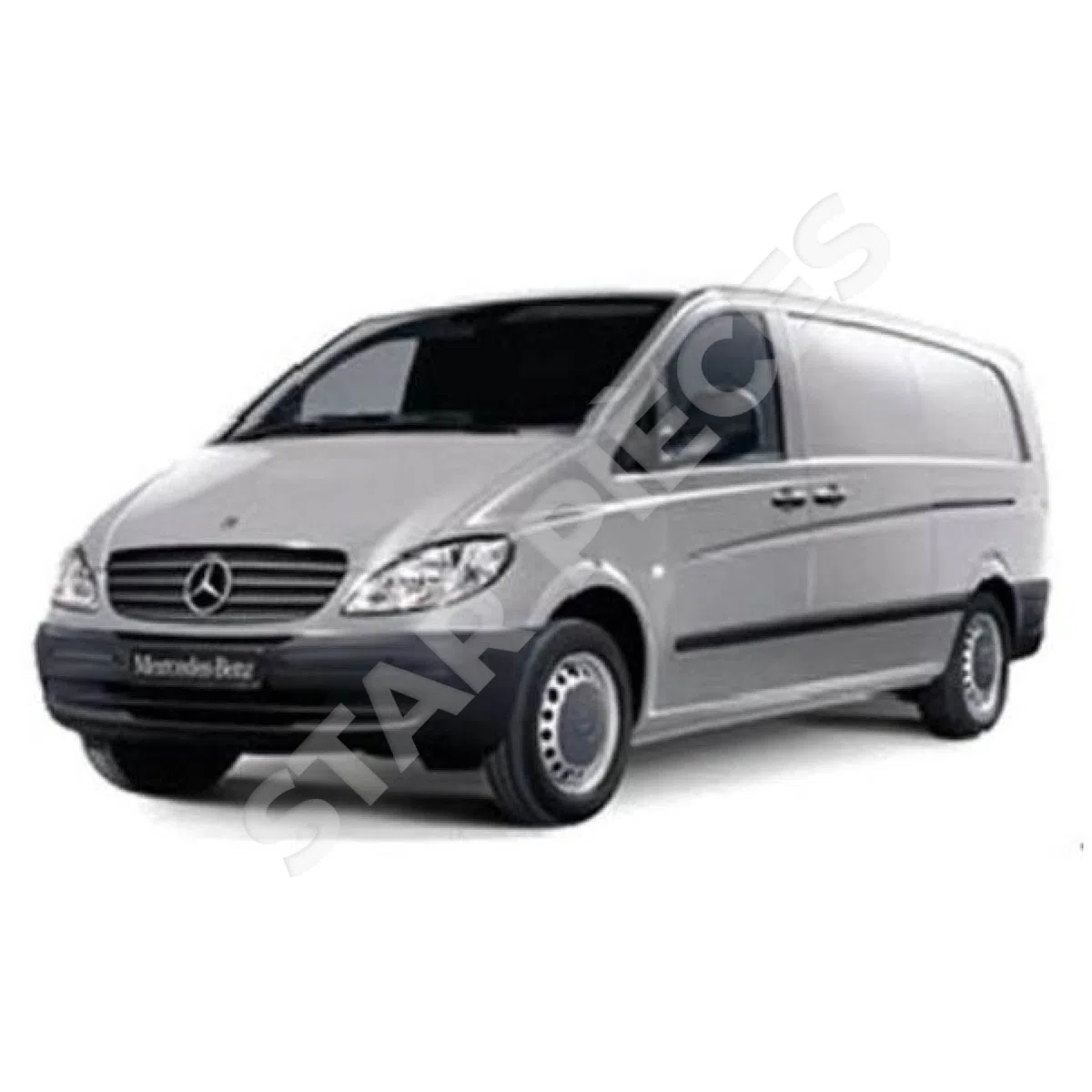 Motor limpiaparabrisas trasero compatible para Mercedes Vito y Viano (W639) (2003-2014) 6398200408, 639 820 0408, 639 820 04 08