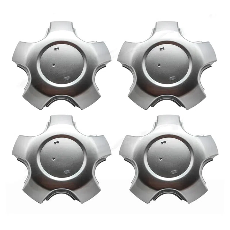 4 Tapas Centro Tapacubos para Toyota Land Cruiser 2002-2007,Embellecedor para Llantas,Buena Estabilidad,Piezas de Repuesto compatibles OEM 42603-60671