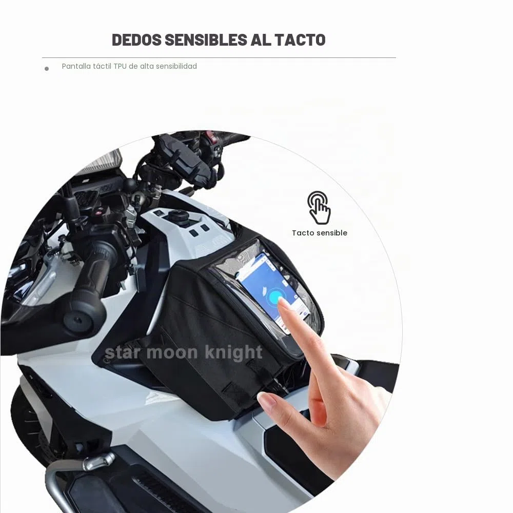 Forza750 XADV750 - Mochila para depósito de combustible Honda NSS 750 X-ADV 750 Roller Tunnel Consola Paquete de almacenamiento (logotipo X-ADV)