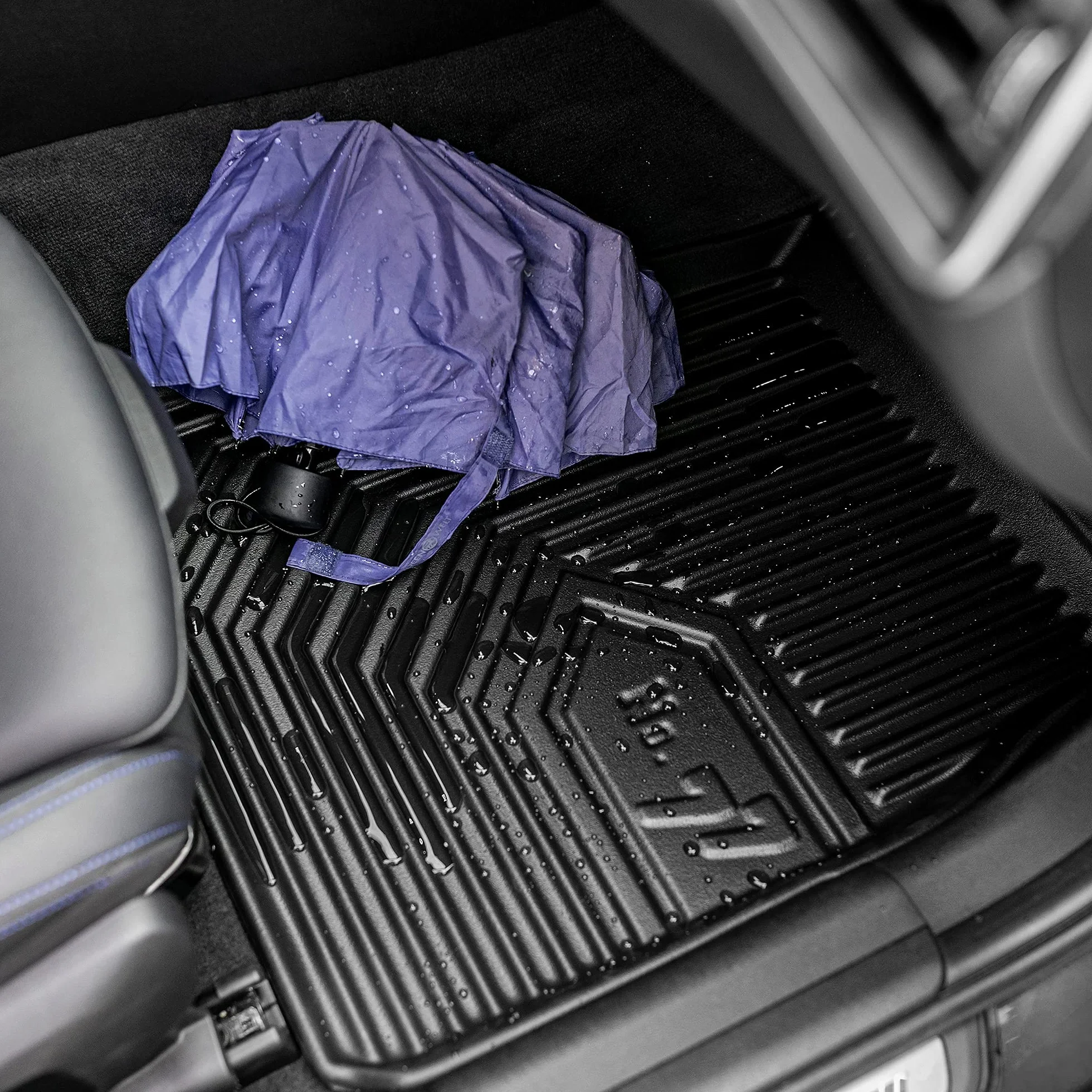 MOTOS Alfombrillas de Goma para Kia Stonic Desde 2017 Mejore la Comodidad de Sus Viajes con la Alfombra Antideslizante Car No.77- Alfombrillas de Coche para Varias Estaciones