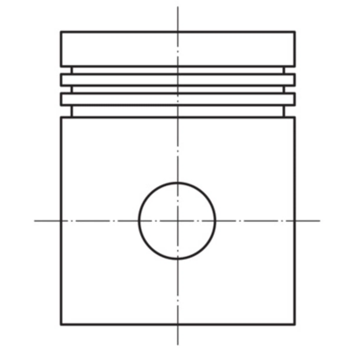 Mahle Original 012 21 00 Bloque de Motor