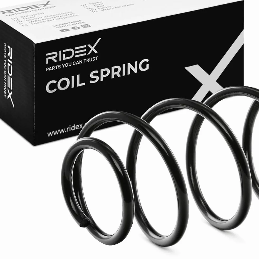 RIDEX 188C1287 2x Muelle de suspensión Trasero Compatible con MERCEDES-BENZ Clase C T-modell S204
