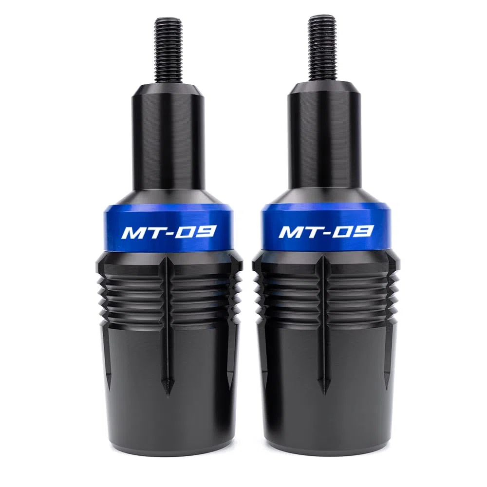 Para Yamaha MT09 MT 09 MT-09 SP 2021-2025 Accesorio para motocicleta Protección contra caídas Protección contra colisiones Marco Deslizador mt09 Protección anticolisión (Azul)
