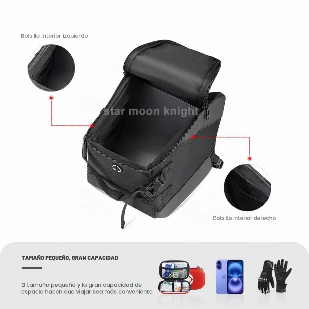 Forza750 XADV750 - Mochila para depósito de combustible Honda NSS 750 X-ADV 750 Roller Tunnel Consola Paquete de almacenamiento (logotipo X-ADV)