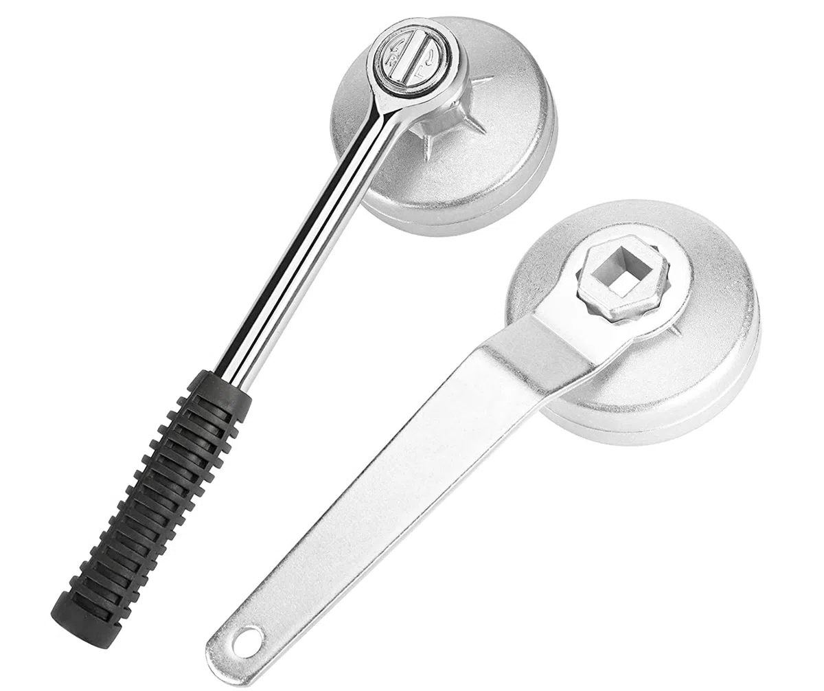 JOMAFA JUEGO DE LLAVES PARA FILTROS DE ACEITE DE ALUMINIO, 23 PIEZAS KIT HERRAMIENTAS PARA QUITAR FILTROS ACEITE SEGURO - 10516