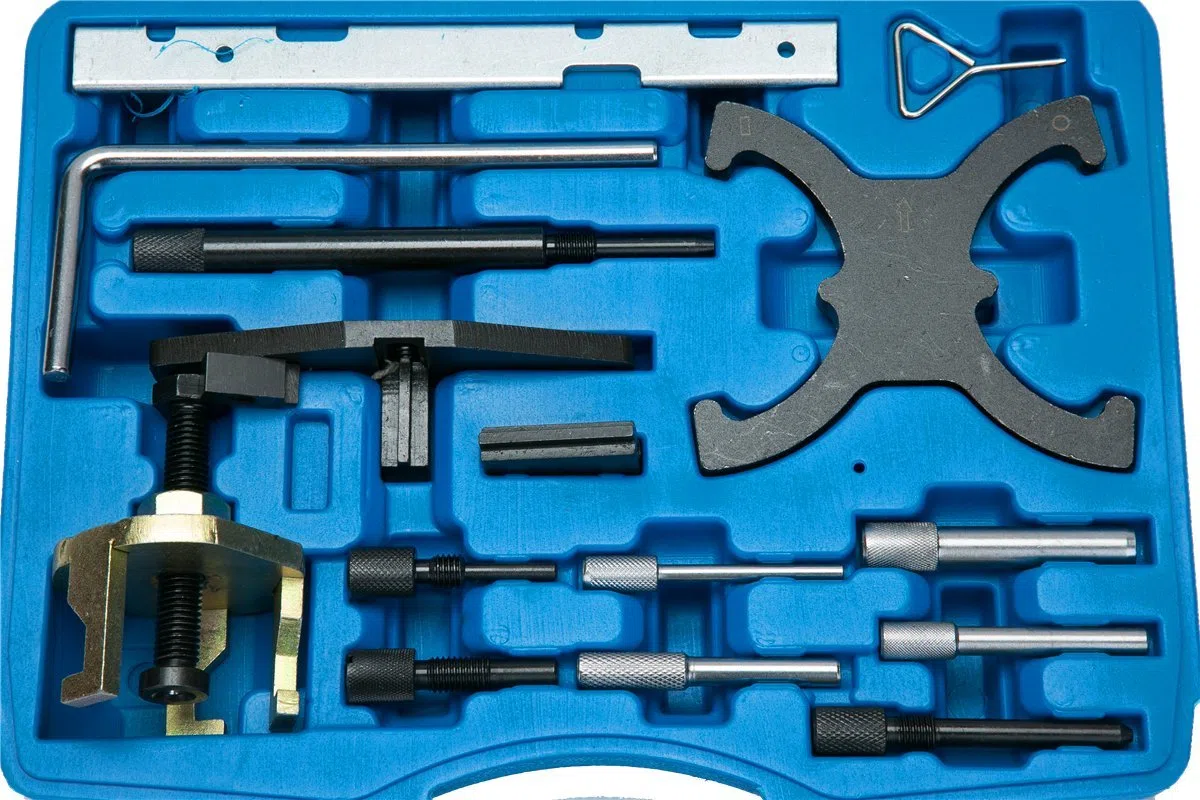 FreeTec - Herramientas de Ajuste de Motor, Correa Dentada, Herramienta de Bloqueo Para Ford Focus, Fiesta, Mondeo