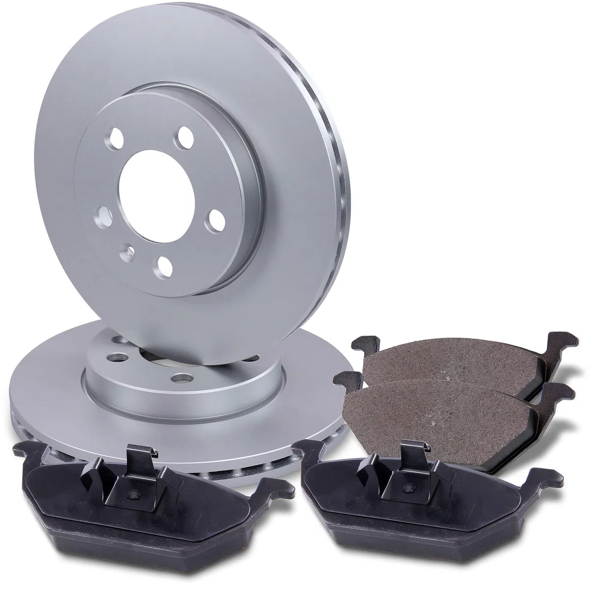 BESTPRICE Juego de frenos eje delantero incl. discos de freno Ø 256 mm ventilados + pastillas de freno delanteras