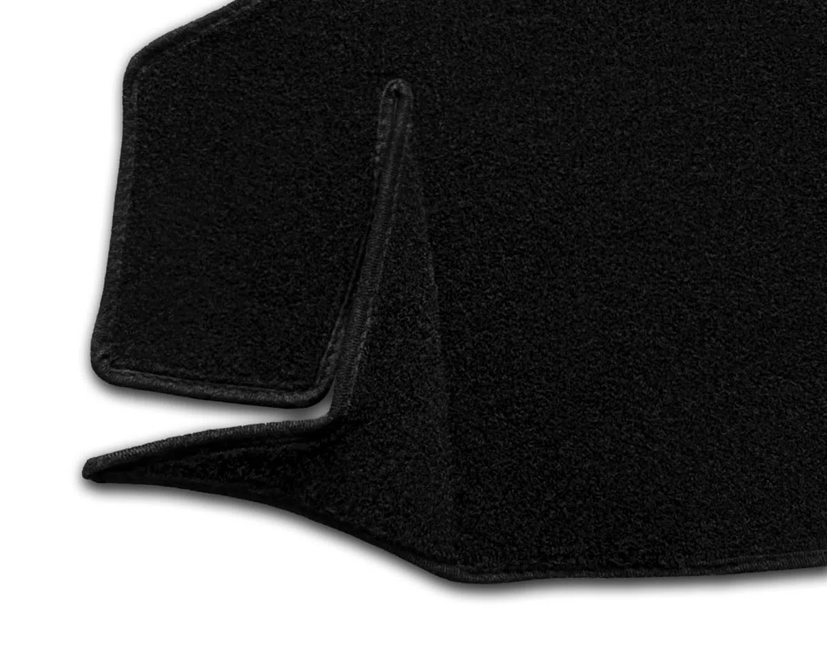 Alfombrilla para salpicadero de Volvo 240, 242, 244, 245, 262, 264, 265, 264, 265, protector de alfombra (negro) F62