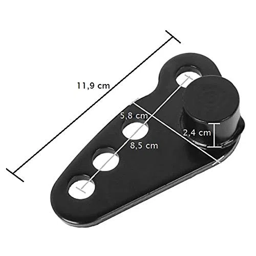 Kit de reducción de Altura 1-3" Compatible para Harley Davidson Road King 02-23 suspensión