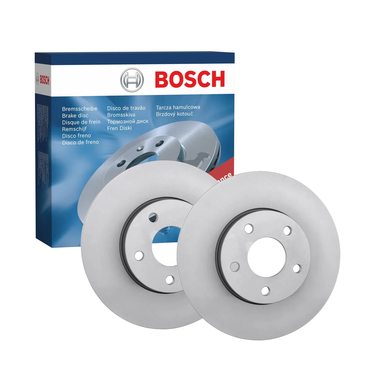 Juego de 2 Discos de Freno Bosch BD1051 - Discos Ventilados, Alto Contenido en Carbono, 278 mm – Eje Delantero – Certificado ECE-R90 – Excelente Refrigeración y Reducción de Ruido, Anticorrosión