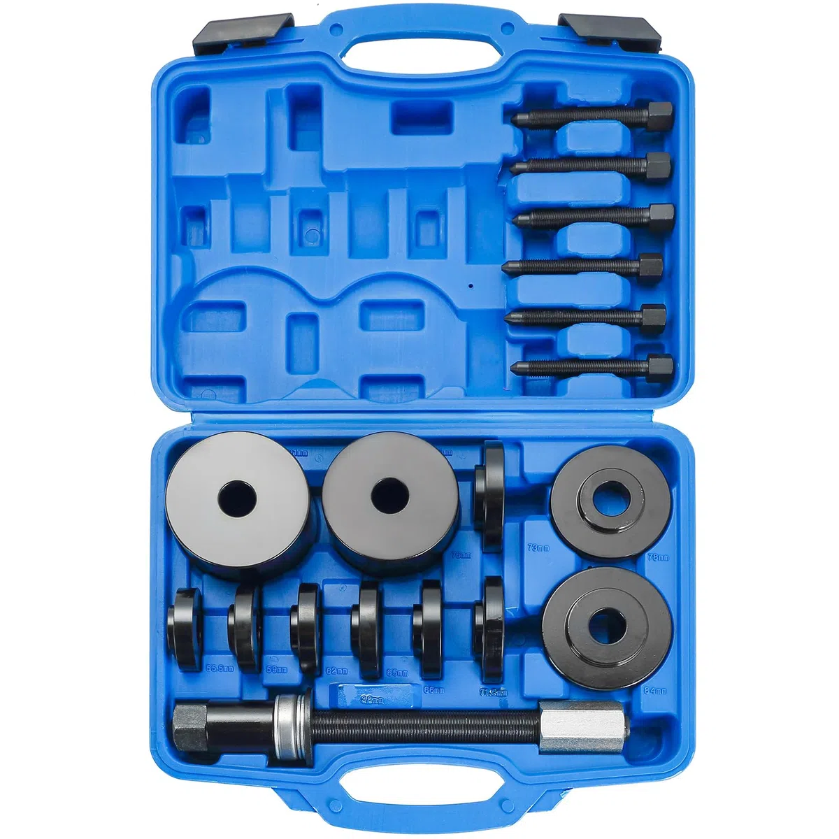 ATPEAM Juego de Herramientas Extractor de Rodamientos de 19 Piezas, Kit Universal para Extracción de Cojinetes de Rueda, Compatible con Volkswagen, Audi, BMW, Ford, Opel, Toyota