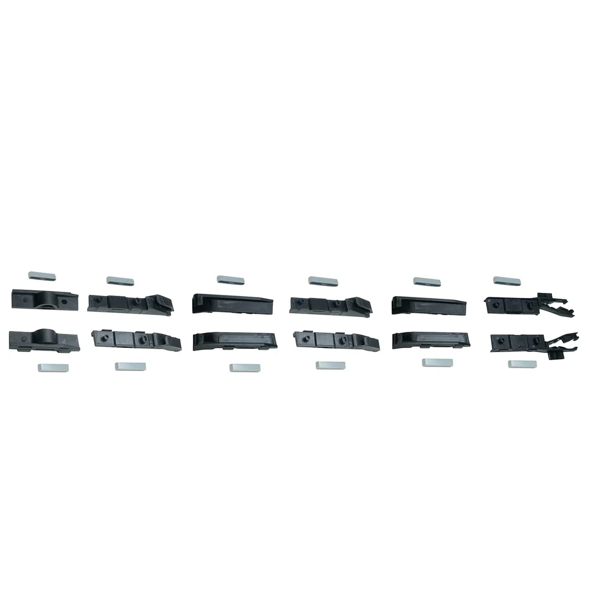 Kit de reparación de Cortina de Techo corredizo para Nissan Qashqai, Juego de 24